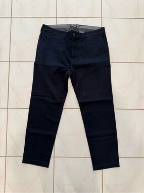 EXPRESS Slim Comfort Waist Hyper Stretch Chino - Navy